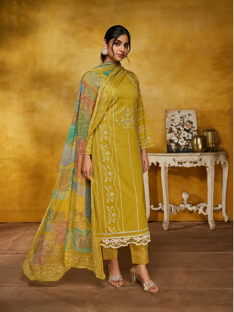 Glamlook By Ibiza Camric Cotton Printed Designer Salwar Kameez Orders In India